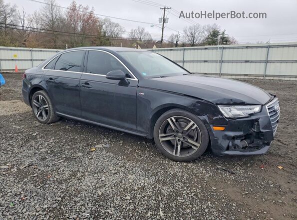 WAULMAF47JA213098 2018 AUDI A4 Черный Передняя правая четверть