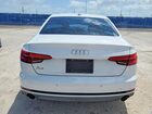 2017 Audi A4 Premium Plus Белый vin: WAULNAF49HN012996