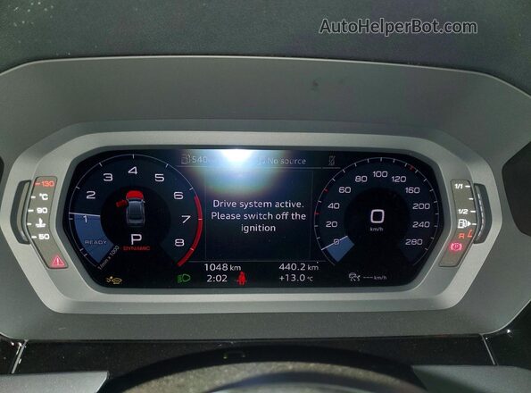 WAULUCGY4TA087119 2026 AUDI A3 Красный Вид щитка приборов