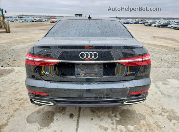 WAUM2AF24KN076429 2019 AUDI A6 Черный Вид сзади