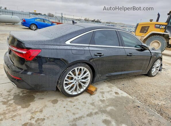 WAUM2AF24KN076429 2019 AUDI A6 Черный Задняя правая четверть