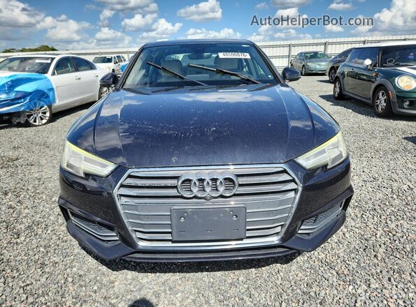 WAUMNAF49HN044075 2017 AUDI A4 Black Widok z przodu