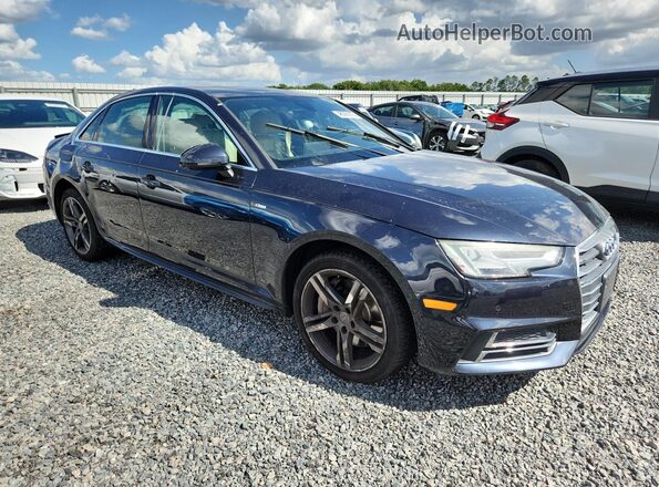 WAUMNAF49HN044075 2017 AUDI A4 Black Przód prawy