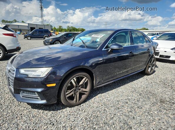 WAUMNAF49HN044075 2017 AUDI A4 Black Przód lewy