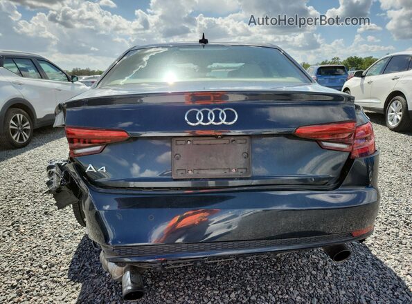 WAUMNAF49HN044075 2017 AUDI A4 Black Widok z tyłu