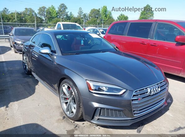 WAUP4AF52JA079224 2018 AUDI S5 Серый Передняя правая четверть