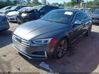 2018 Audi S5 3.0t Premium Plus Серый vin: WAUP4AF52JA079224
