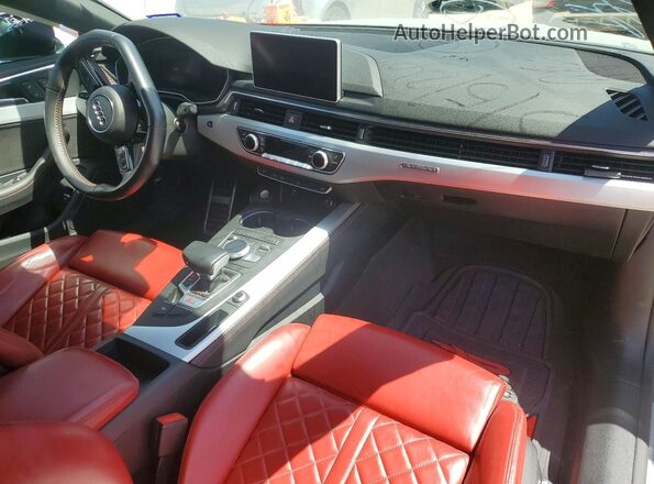 WAUP4AF52KA048699 2019 AUDI S5 Gray Вид панелі приладів