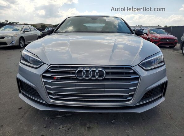 WAUP4AF54JA017047 2018 AUDI S5 Silver Դիմացի տեսք