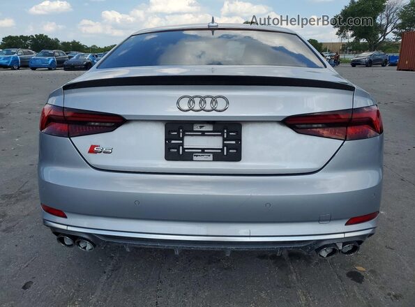 WAUP4AF54JA017047 2018 AUDI S5 Silver Հետևի տեսք