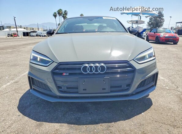 WAUP4AF55KA057297 2019 AUDI S5 Gray Front view