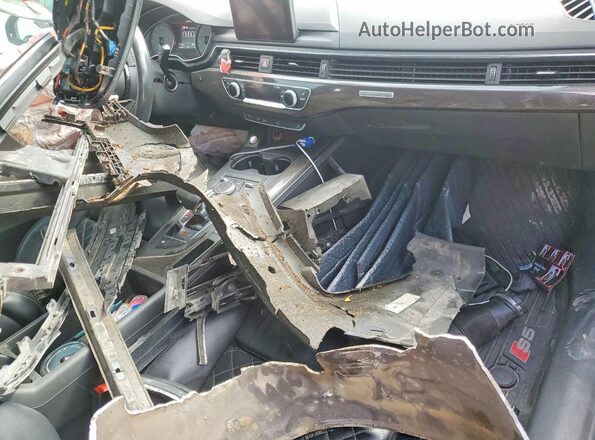 WAUP4AF56JA044511 2018 AUDI S5 Black Widok deski rozdzielczej