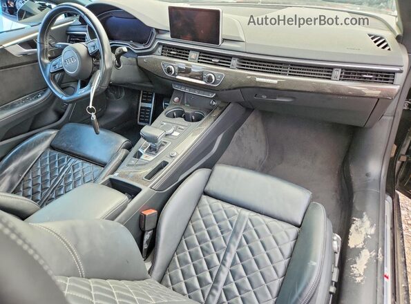 WAUP4AF59KA047730 2019 AUDI S5 Black Dashboard view