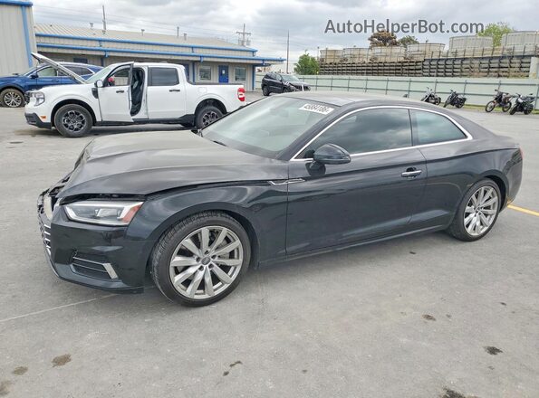 WAUPNAF55JA005034 2018 AUDI A5 Черный Передняя левая четверть