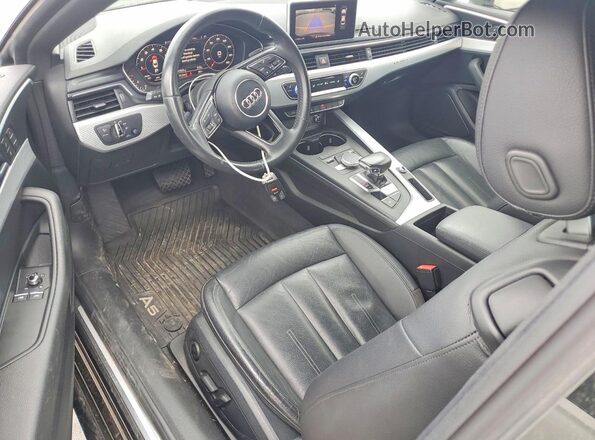 WAUPNAF55JA005034 2018 AUDI A5 Черный Вид панели приборов