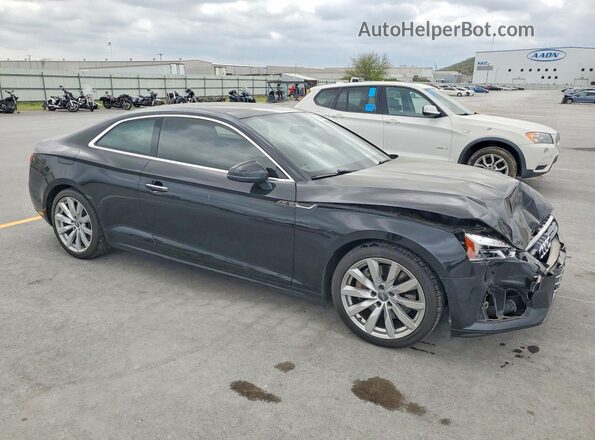 WAUPNAF55JA005034 2018 AUDI A5 Черный Передняя правая четверть