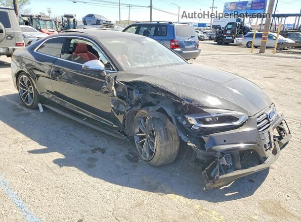 WAUR4AF52JA023020 2018 AUDI S5 Черный Передняя правая четверть