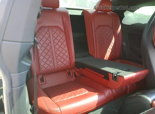 WAUR4AF52JA023020 2018 AUDI S5 Черный Вид задних сидений