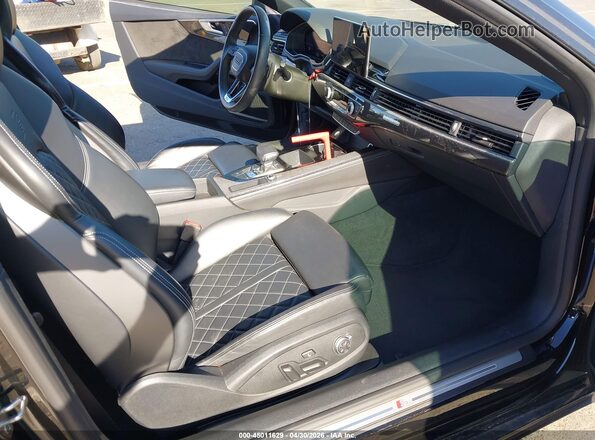 WAUR4AF52MA021319 2021 AUDI S5 Black Front interior view