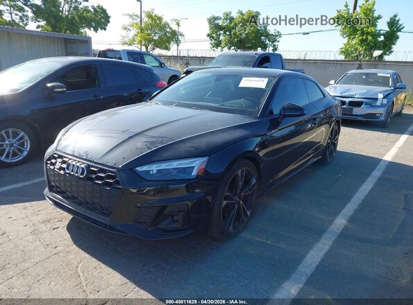 WAUR4AF52MA021319 2021 AUDI S5 Black Front left