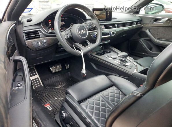 WAUR4AF53JA036357 2018 AUDI S5 Black წინა პანელის ხედი