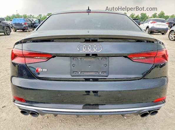 WAUR4AF53JA036357 2018 AUDI S5 Black უკანა ხედი