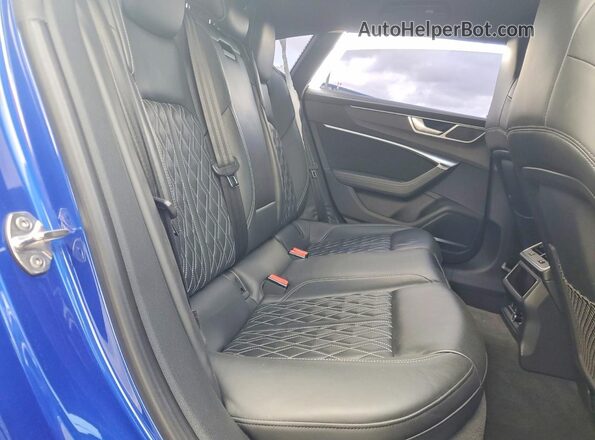 WAUSFBF2XMN072499 2021 AUDI S7 Blue Հետևի նստատեղերի տեսք
