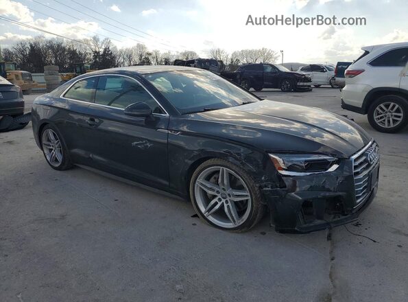 WAUTNAF50JA014030 2018 AUDI A5 Черный Передняя правая четверть