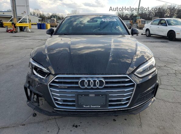 WAUTNAF50JA014030 2018 AUDI A5 Черный Вид спереди