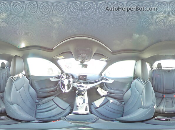 WAUTNAF50JA014030 2018 AUDI A5 Черный Вид наклейки с VIN-кодом