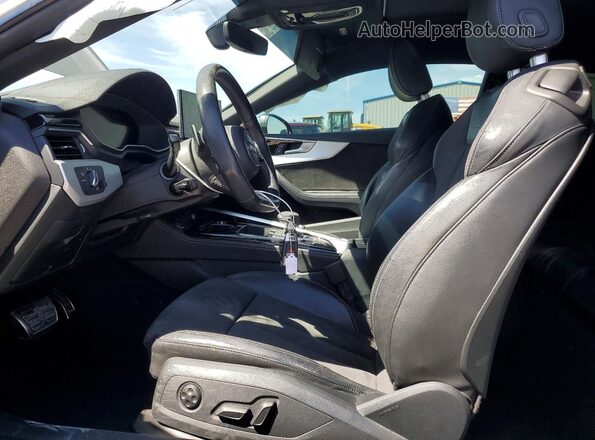 WAUTNAF51LA016338 2020 AUDI A5 Black Front interior view