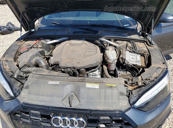 WAUTNAF51LA016338 2020 AUDI A5 Black Engine compartment view