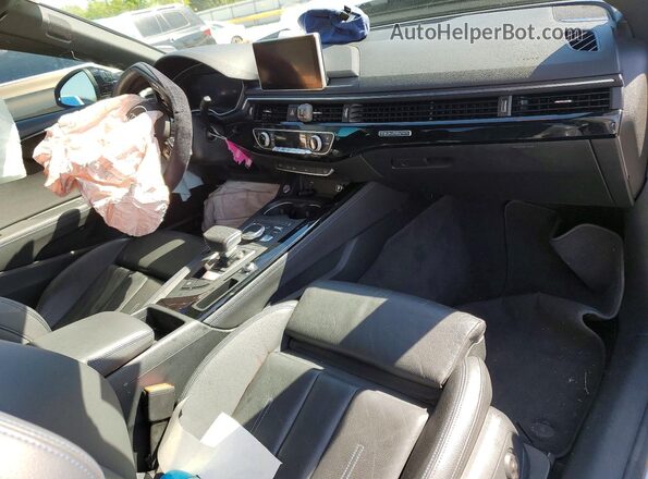 WAUTNAF52KA054529 2019 AUDI A5 Silver Առջևի վահանակի տեսք