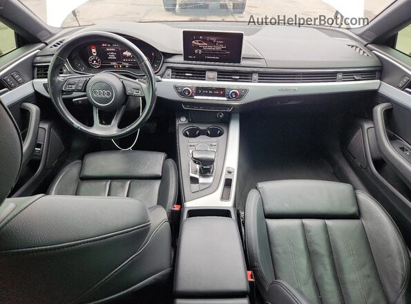 WAUTNAF55JA001872 2018 AUDI A5 White Widok deski rozdzielczej