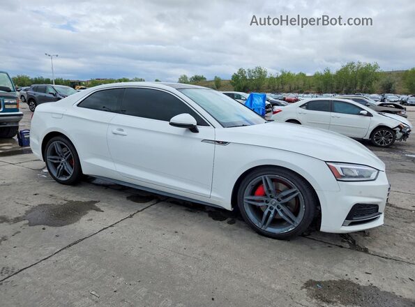 WAUTNAF55JA001872 2018 AUDI A5 White Przód prawy