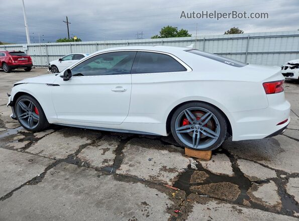 WAUTNAF55JA001872 2018 AUDI A5 White Tył lewy