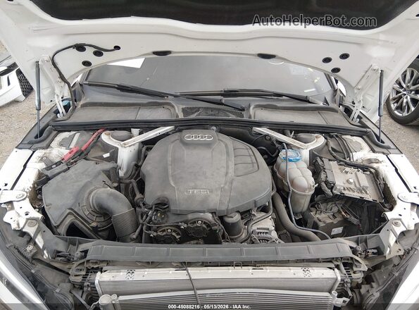 WAUTNAF56JA003727 2018 AUDI A5 White Rear view