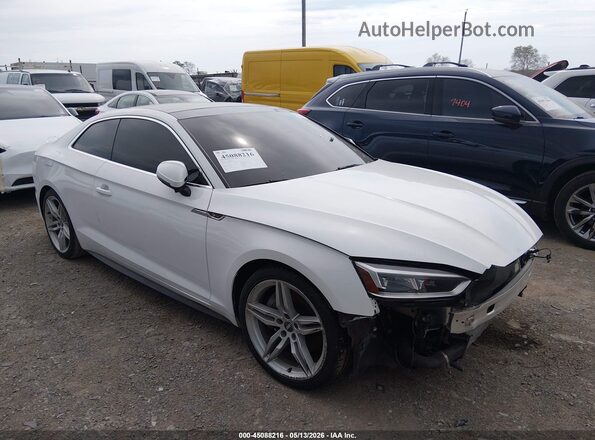WAUTNAF56JA003727 2018 AUDI A5 White Front right