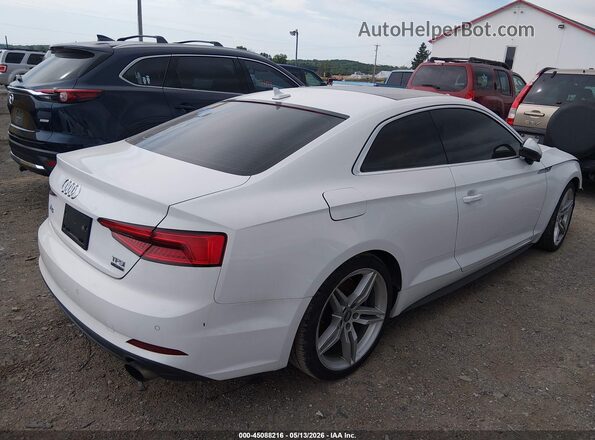 WAUTNAF56JA003727 2018 AUDI A5 White Rear right