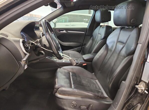 WAUTPBFF0GA048776 2016 AUDI A3 Black Widok wnętrza z przodu
