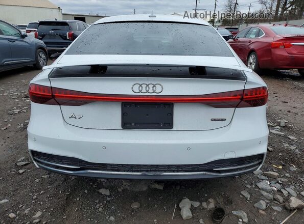 WAUU2AF21KN117759 2019 AUDI A7 White Widok z tyłu