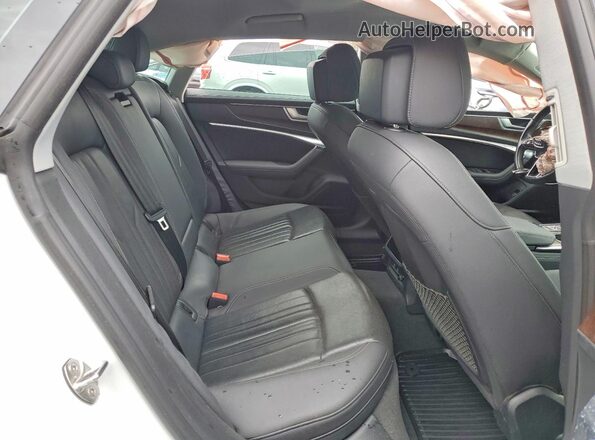 WAUU2AF21KN117759 2019 AUDI A7 White Widok tylnych siedzeń