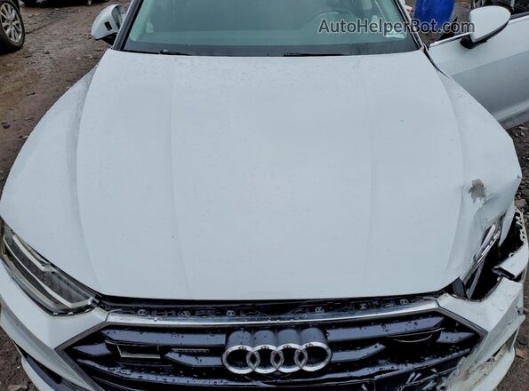 WAUU2AF21KN117759 2019 AUDI A7 White Widok wnętrza z tyłu