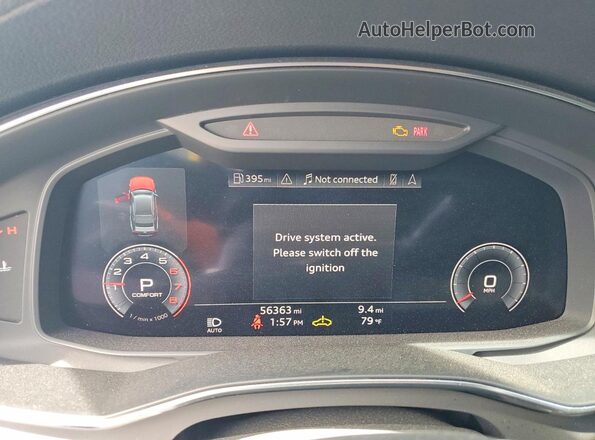 WAUU2AF24KN076902 2019 AUDI A7 Серый Вид щитка приборов