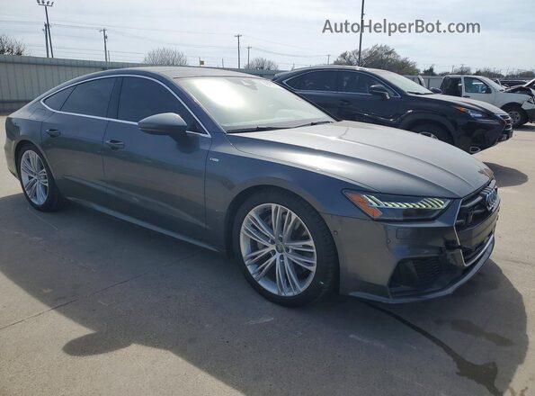 WAUU2AF24KN076902 2019 AUDI A7 Серый Передняя правая четверть