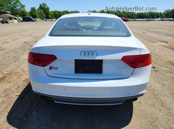 WAUV4AFR7GA013013 2016 AUDI S5 White Widok z tyłu