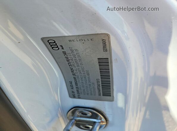 WAUV4AFR7GA013013 2016 AUDI S5 White Widok komory silnika