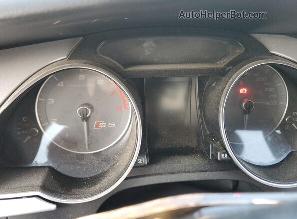 WAUV4AFR9HA001723 2017 AUDI S5 Черный Вид щитка приборов