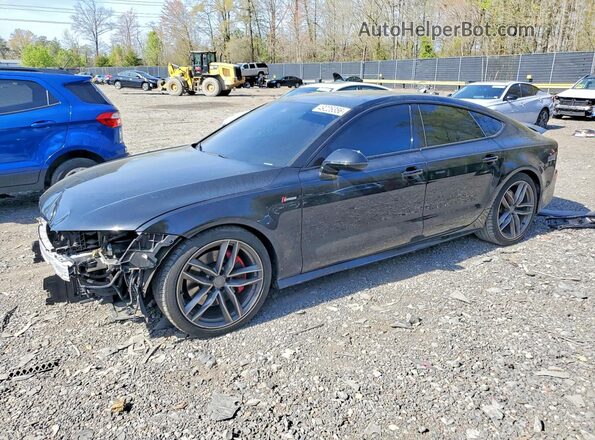 WAUW3AFC8JN026162 2018 AUDI A7 Черный Передняя левая четверть