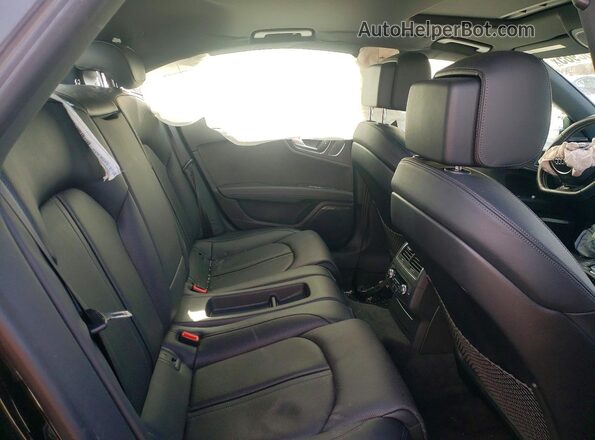 WAUWFAFC0HN007767 2017 AUDI S7 Черный Вид задних сидений